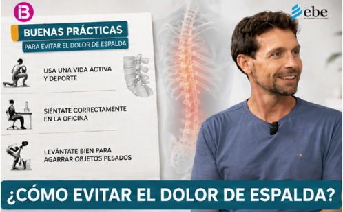Entrevista sobre hábitos saludables y salud de la espalda en IB3 Televisió