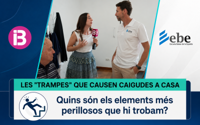 Entrevista sobre la prevención de caídas en el hogar en IB3